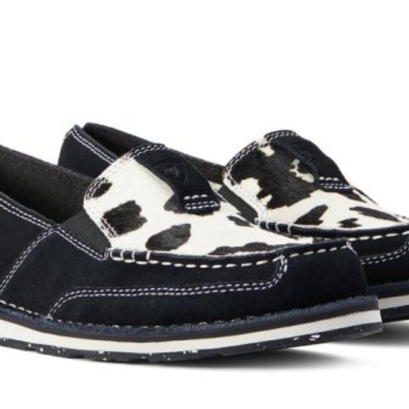 Ariat Women's Black and White Loafers - Picture 2 of 11